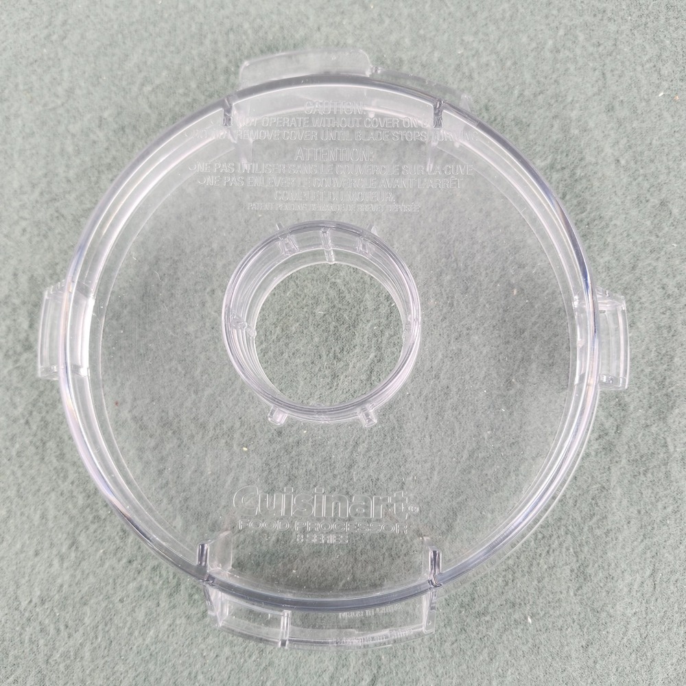 Cuisinart Pro Custom 11 Food Processor DLC-8 Flat Lid DLC-806GTX No Cap